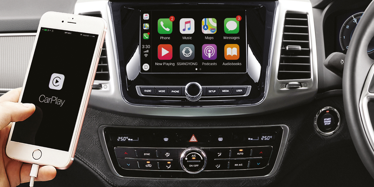 rexton - Google Android Auto and Apple CarPlay